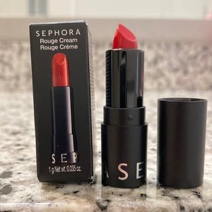 Sephora Rouge Cream Red Lipstick